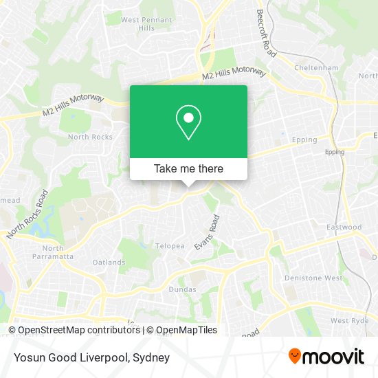 Yosun Good Liverpool map
