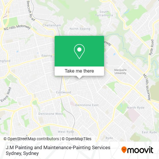 Mapa J.M Painting and Maintenance-Painting Services Sydney