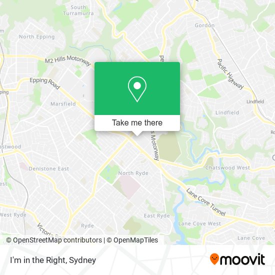 I'm in the Right map