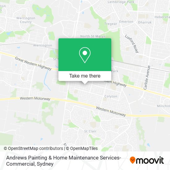 Mapa Andrews Painting & Home Maintenance Services-Commercial