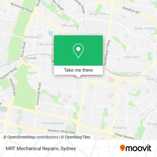 MRT Mechanical Repairs map