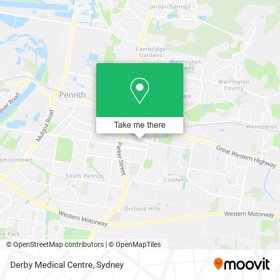 Derby Medical Centre map