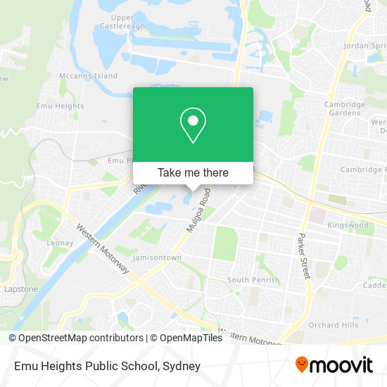 Emu Heights Public School map