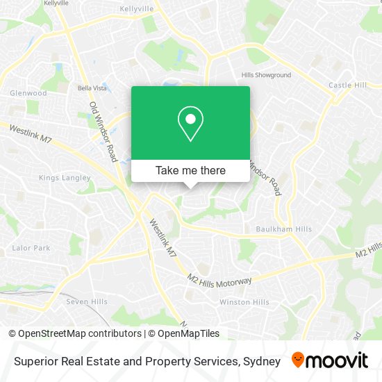Superior Real Estate and Property Services map