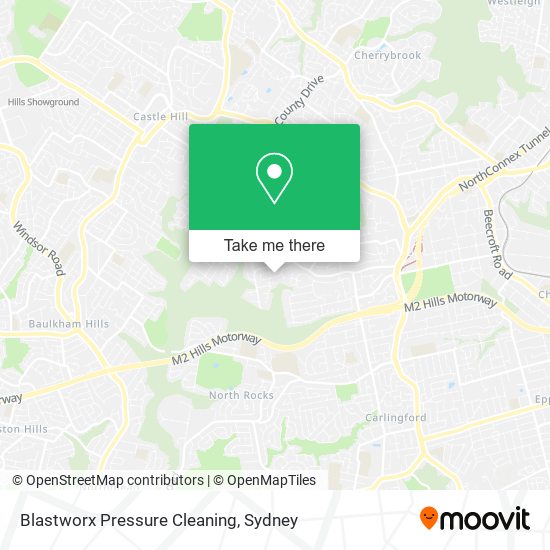 Blastworx Pressure Cleaning map