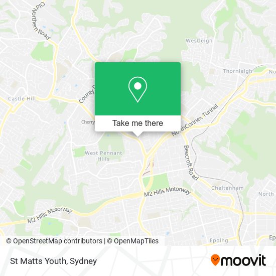 St Matts Youth map