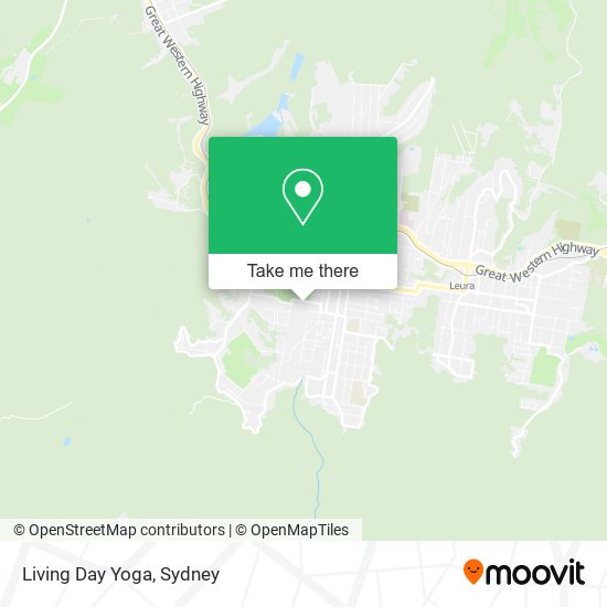 Living Day Yoga map