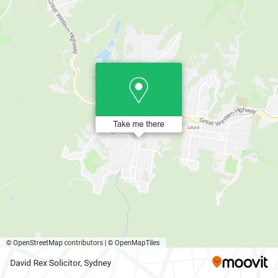 David Rex Solicitor map