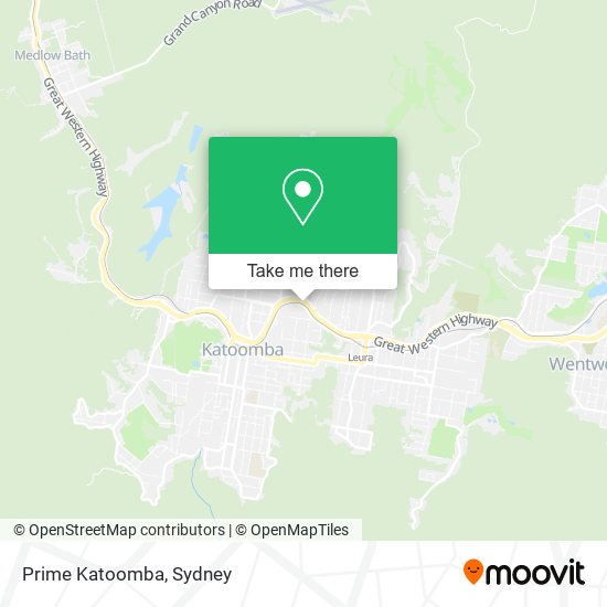 Mapa Prime Katoomba