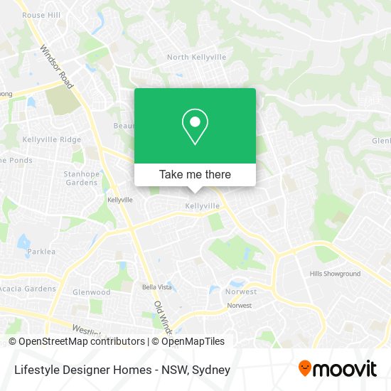 Lifestyle Designer Homes - NSW map