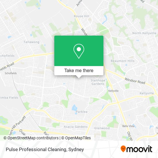 Pulse Professional Cleaning map