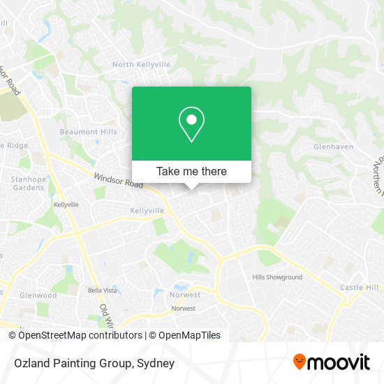Mapa Ozland Painting Group