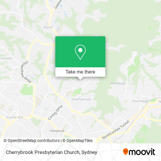 Mapa Cherrybrook Presbyterian Church