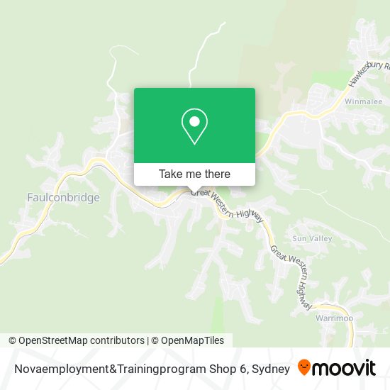 Novaemployment&Trainingprogram Shop 6 map