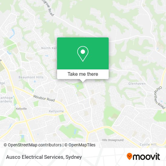 Mapa Ausco Electrical Services