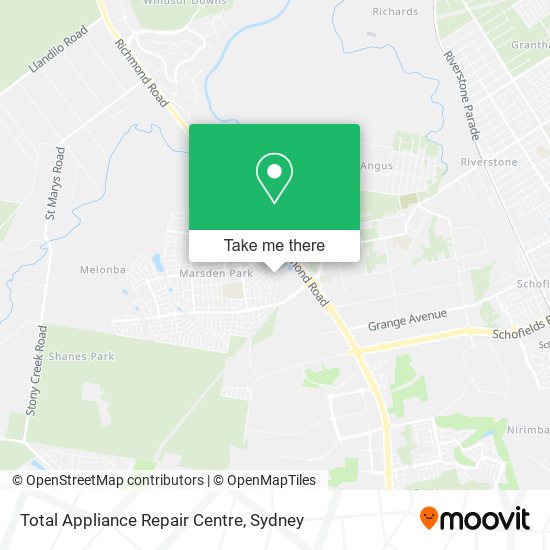 Total Appliance Repair Centre map