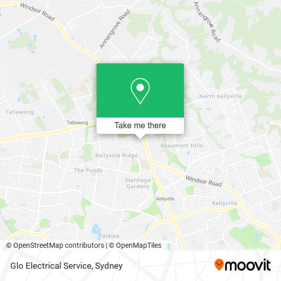 Glo Electrical Service map