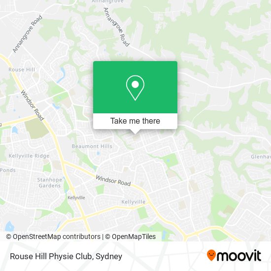 Rouse Hill Physie Club map