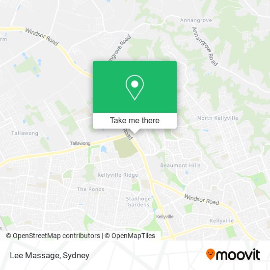 Lee Massage map