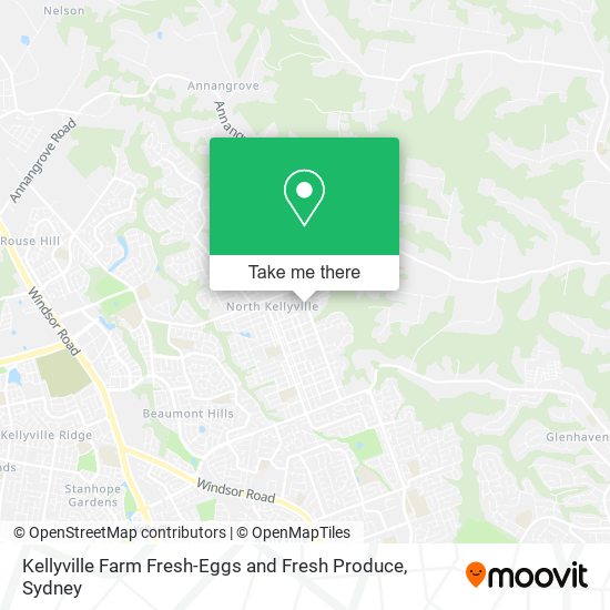 Mapa Kellyville Farm Fresh-Eggs and Fresh Produce