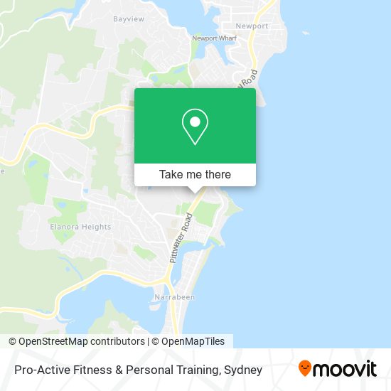 Mapa Pro-Active Fitness & Personal Training