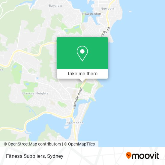 Fitness Suppliers map