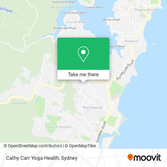 Cathy Carr Yoga Health map