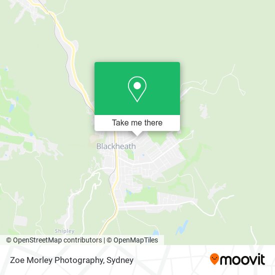 Zoe Morley Photography map