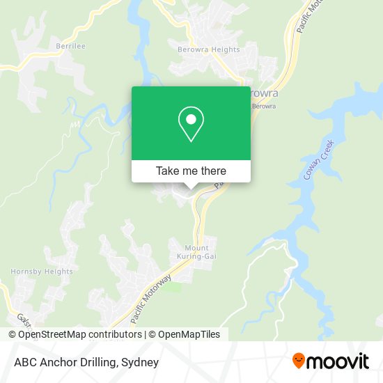 ABC Anchor Drilling map