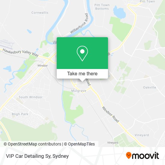VIP Car Detailing Sy map