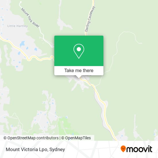 Mount Victoria Lpo map