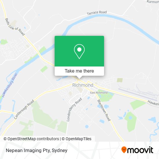 Nepean Imaging Pty map