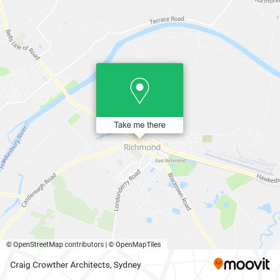 Craig Crowther Architects map