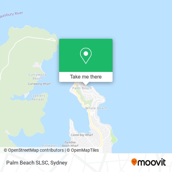 Palm Beach SLSC map