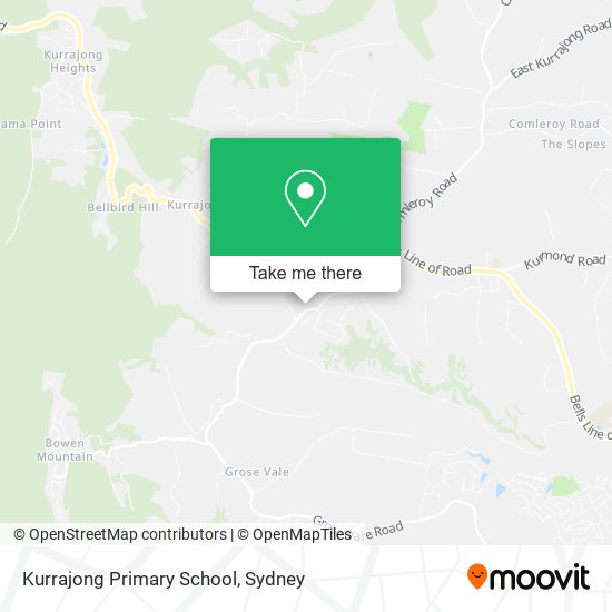 Kurrajong Primary School map