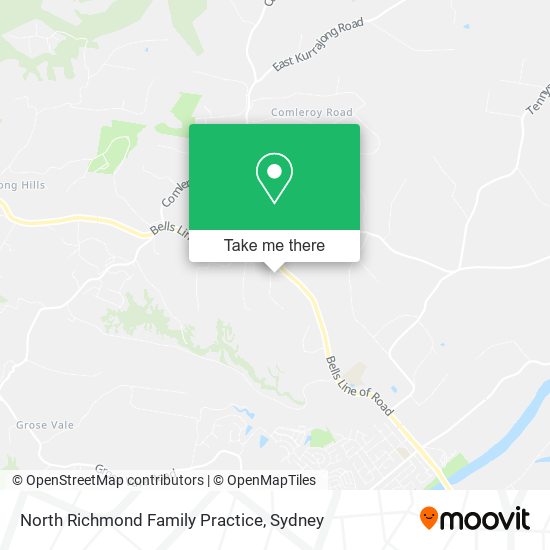 North Richmond Family Practice map
