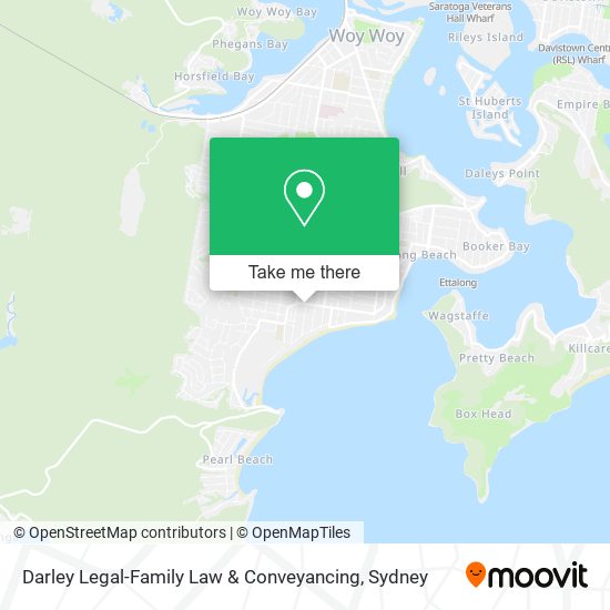 Darley Legal-Family Law & Conveyancing map
