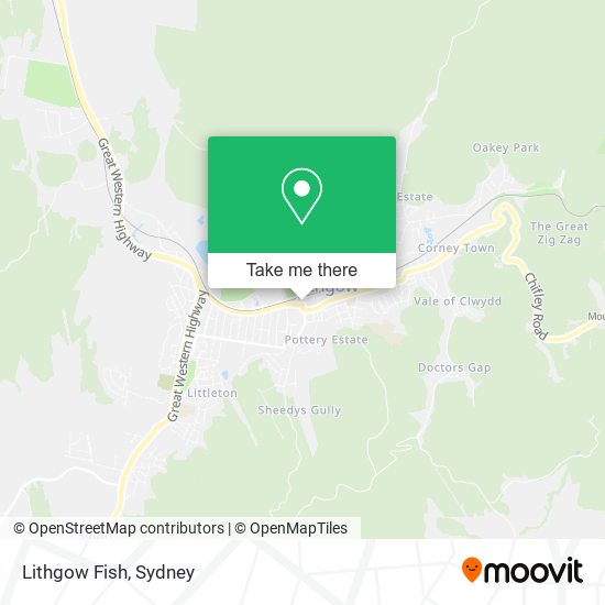 Lithgow Fish map