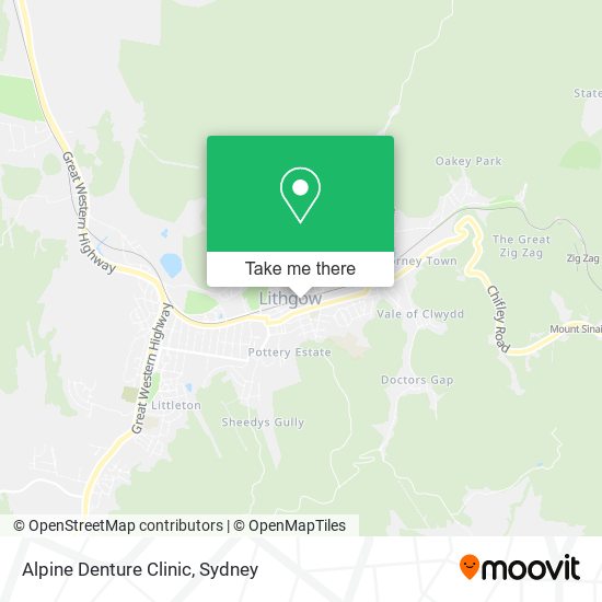 Alpine Denture Clinic map