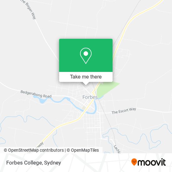 Forbes College map