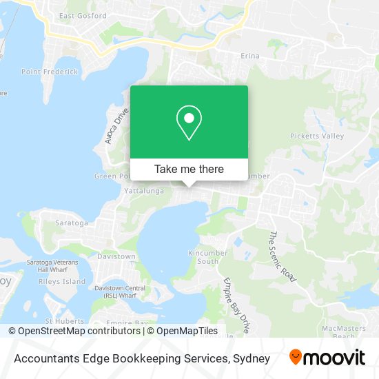 Accountants Edge Bookkeeping Services map