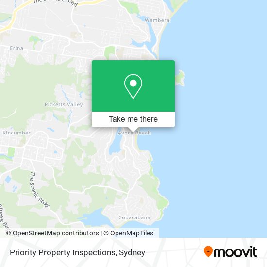 Priority Property Inspections map