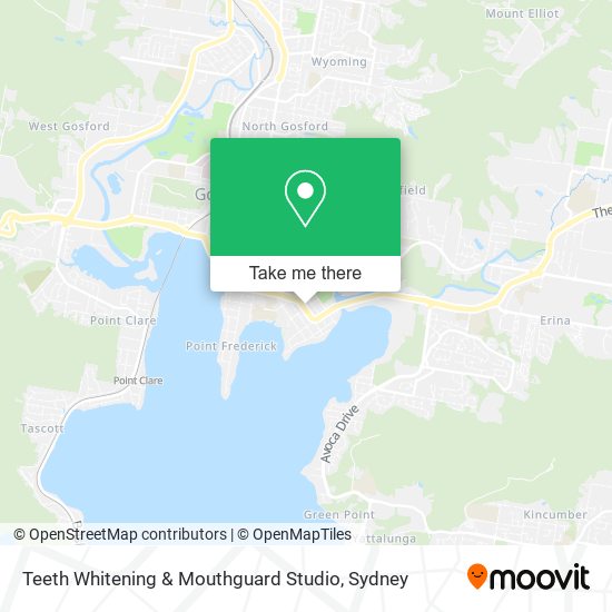 Teeth Whitening & Mouthguard Studio map