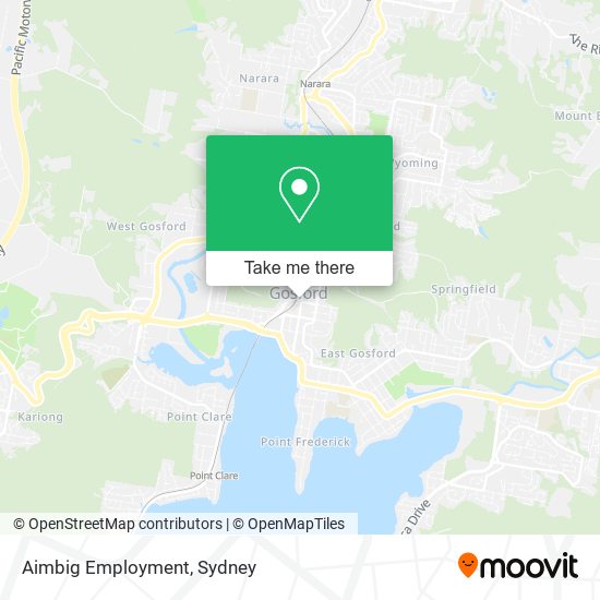 Aimbig Employment map