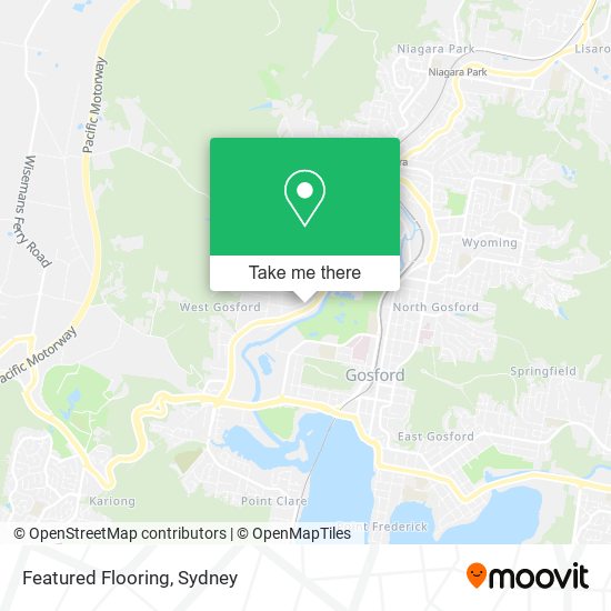 Featured Flooring map