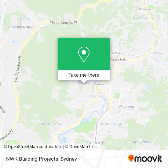 NWK Building Projects map