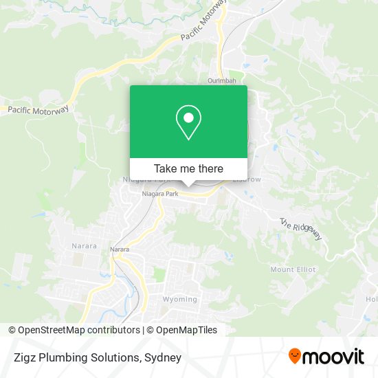 Zigz Plumbing Solutions map