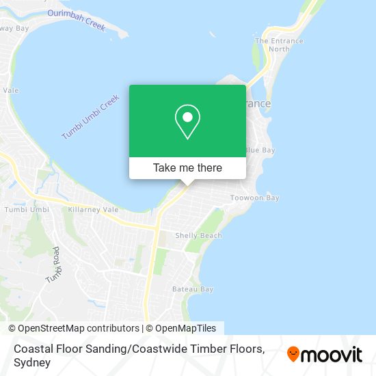 Mapa Coastal Floor Sanding / Coastwide Timber Floors