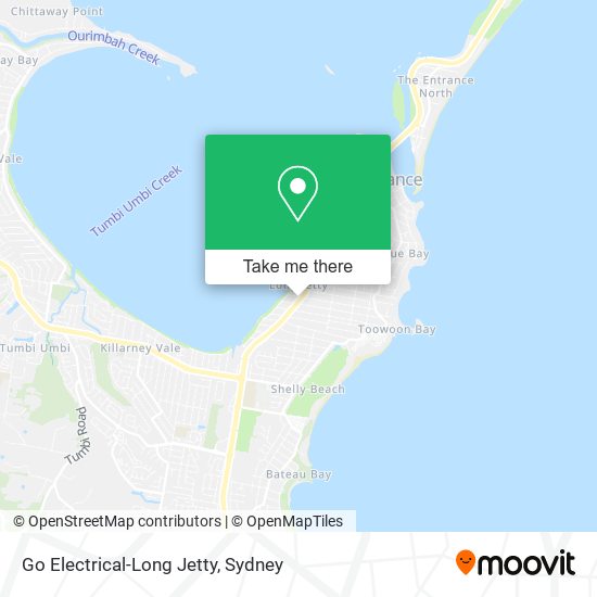 Go Electrical-Long Jetty map