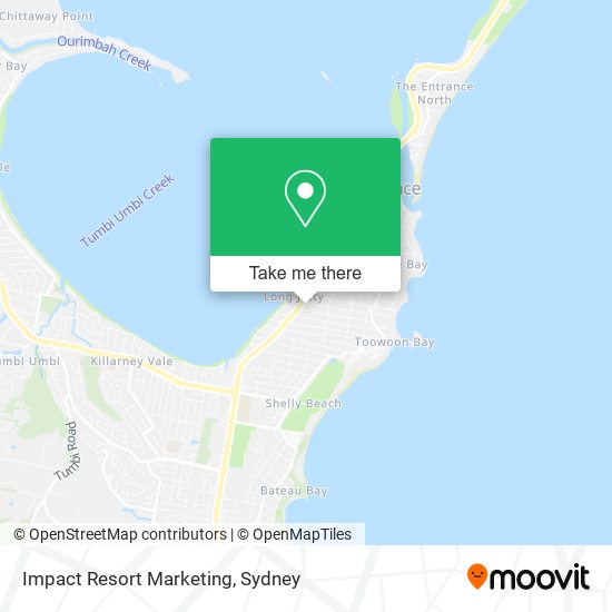 Impact Resort Marketing map